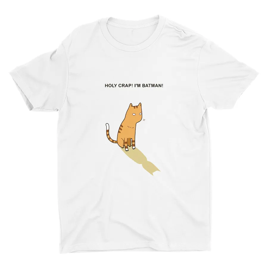 Holy Crap  I′m Batman Cotton Tee