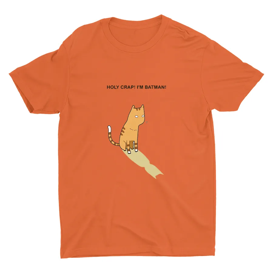 Holy Crap  I′m Batman Cotton Tee