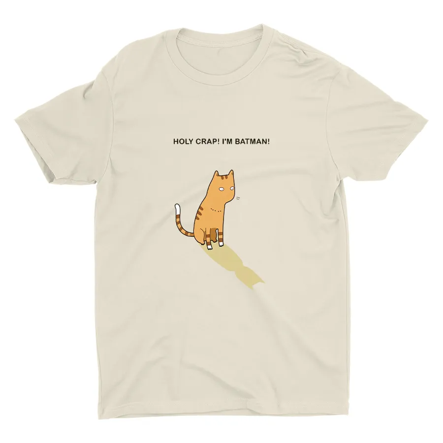 Holy Crap  I′m Batman Cotton Tee