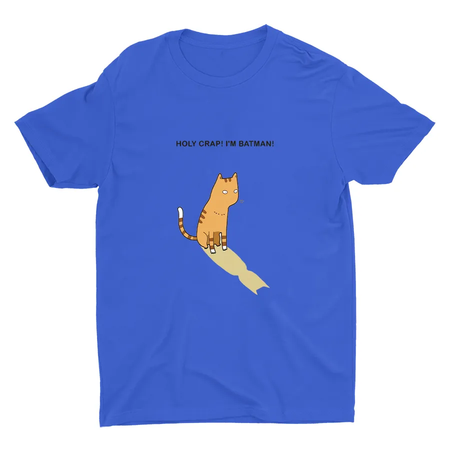 Holy Crap  I′m Batman Cotton Tee