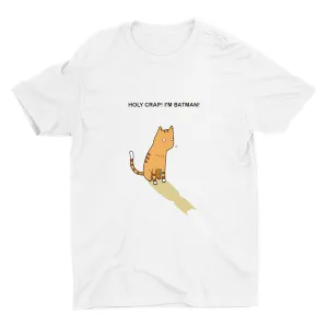 Holy Crap  I′m Batman Cotton Tee