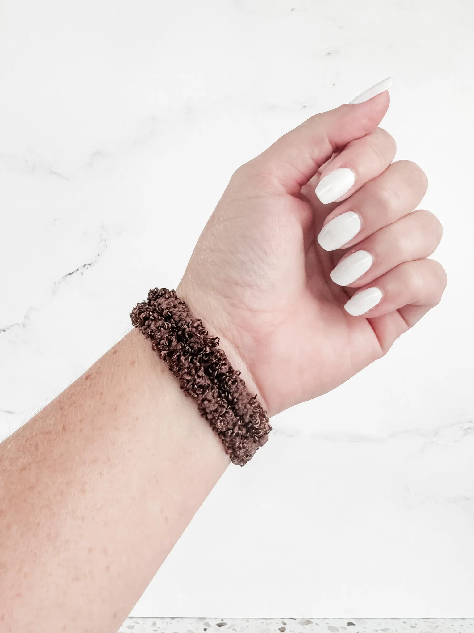 IN STOCK Fuzzy Duo Hair Tie Set