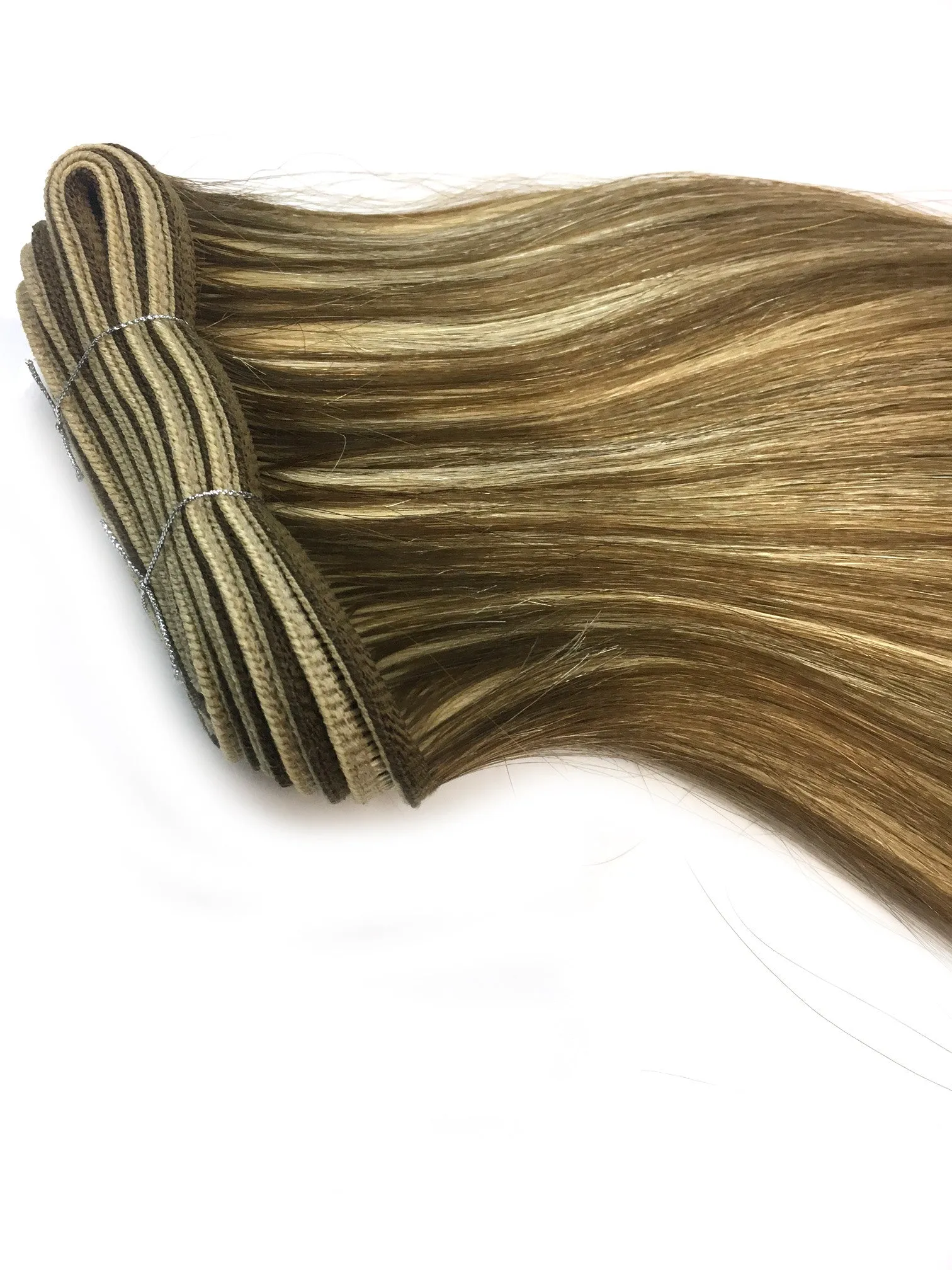 Indian Remy Silky Straight Human Hair Extensions - Wefted Hair 10"