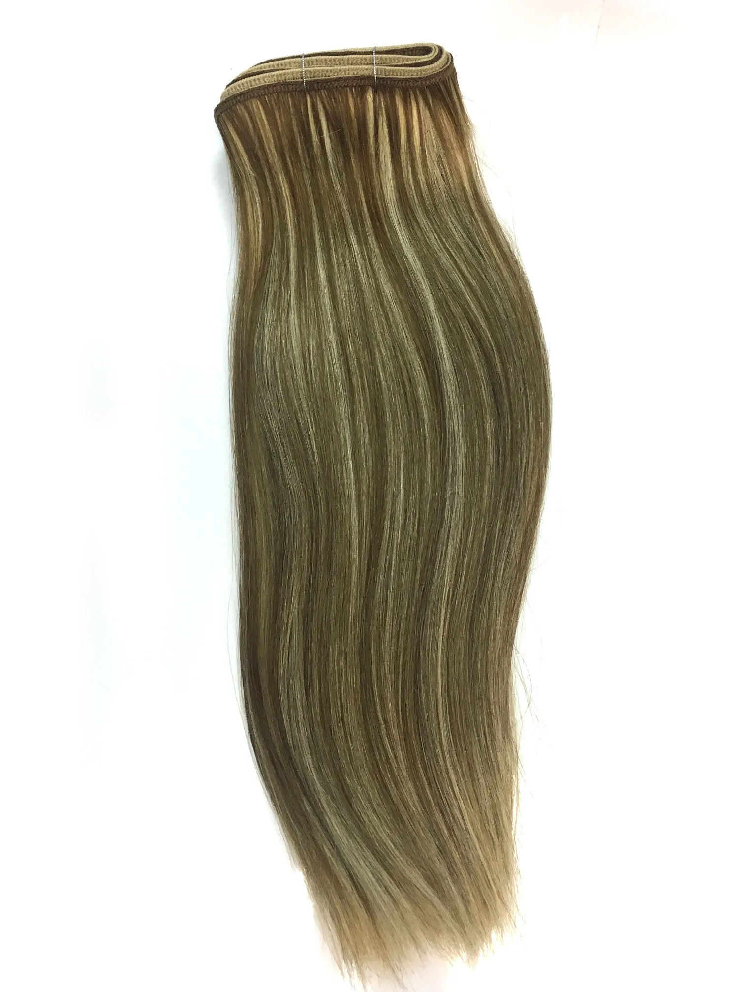 Indian Remy Silky Straight Human Hair Extensions - Wefted Hair 10"