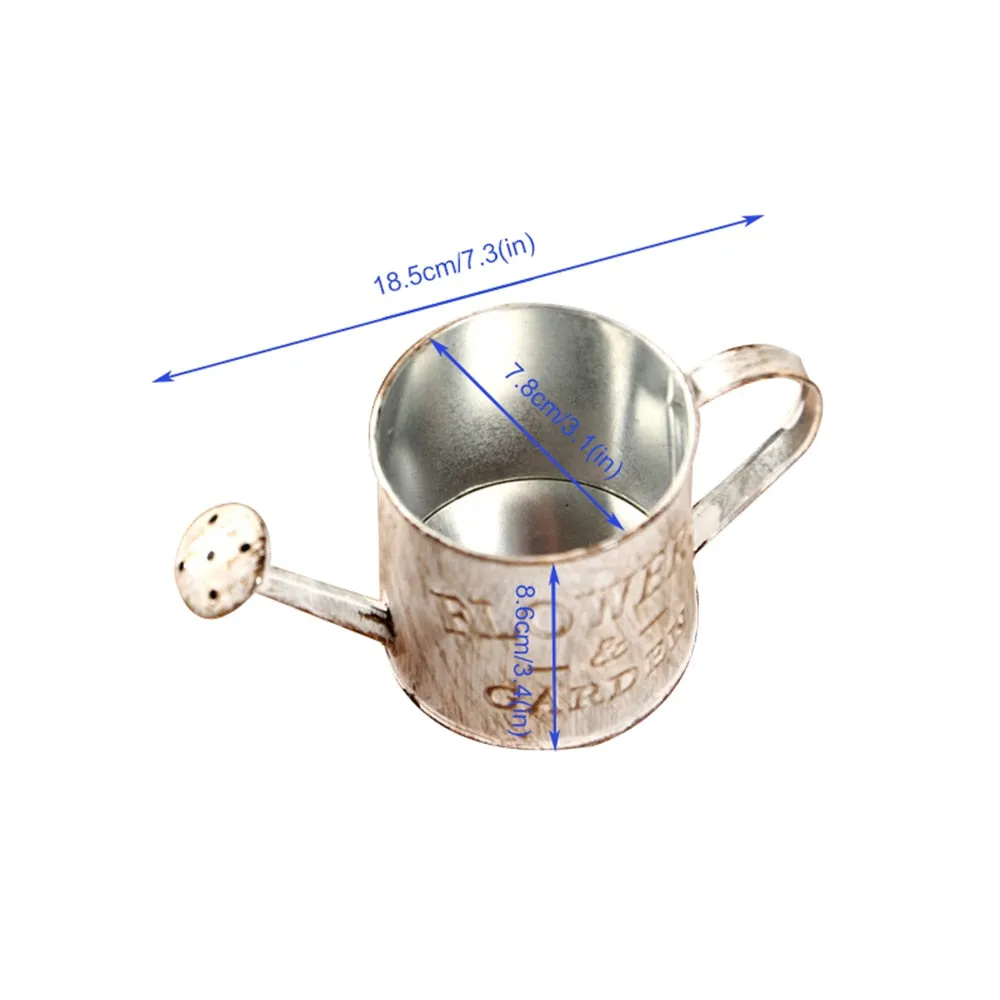 Iron Flower Bucket Pot