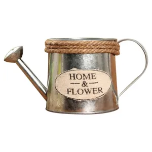 Iron Flower Bucket Pot