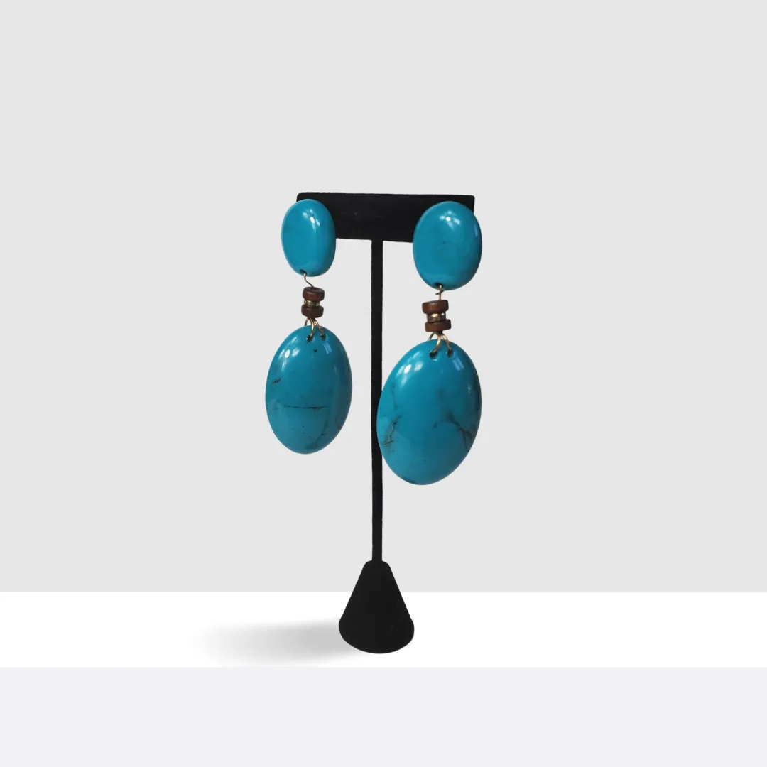 Jade-Orchid Earring