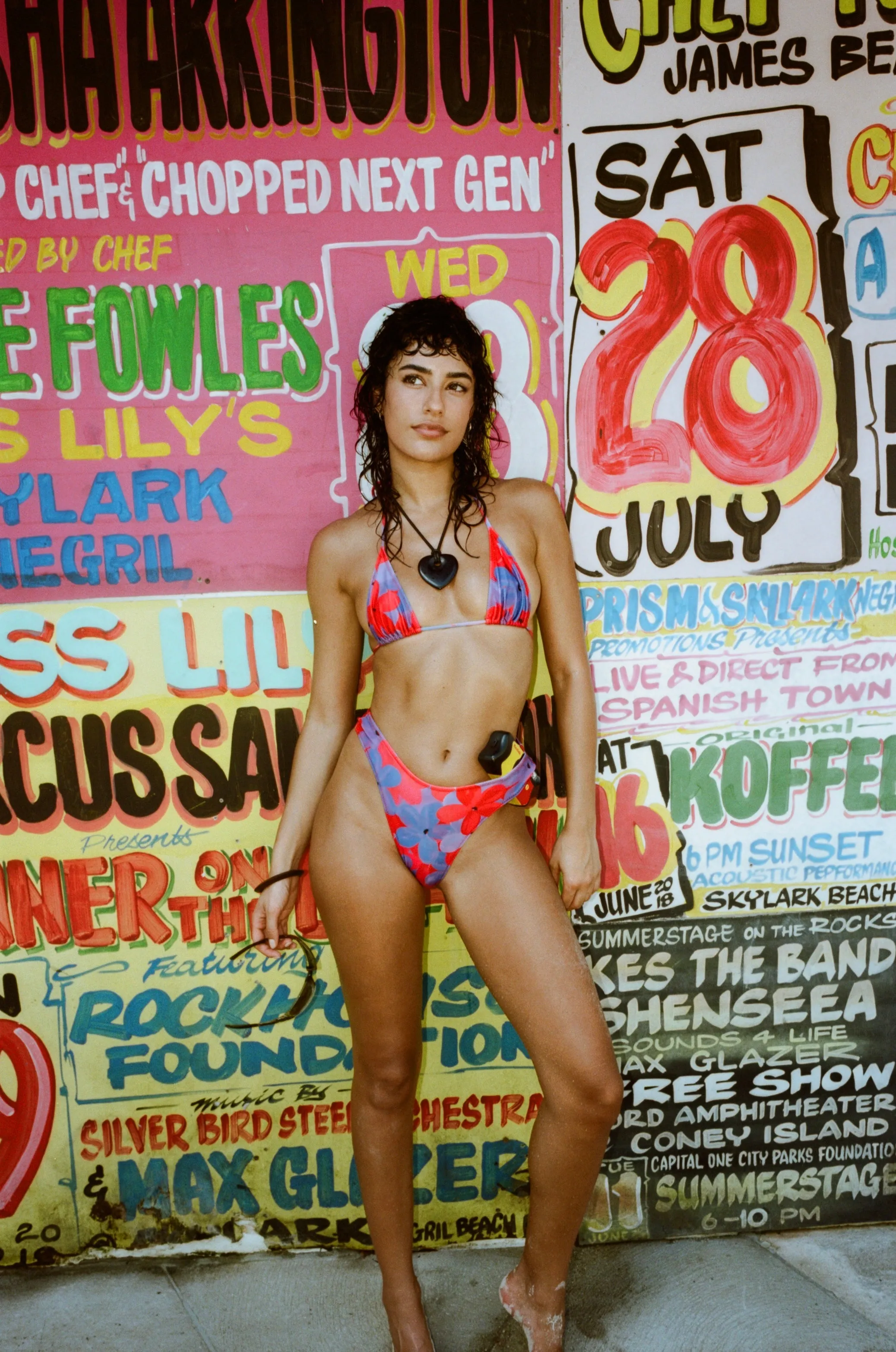 Jamaica Make Me Shine - Retro String Top