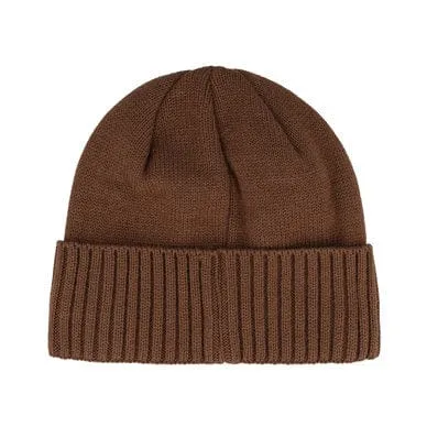 Jeep Chunky Knit Beanie Camel