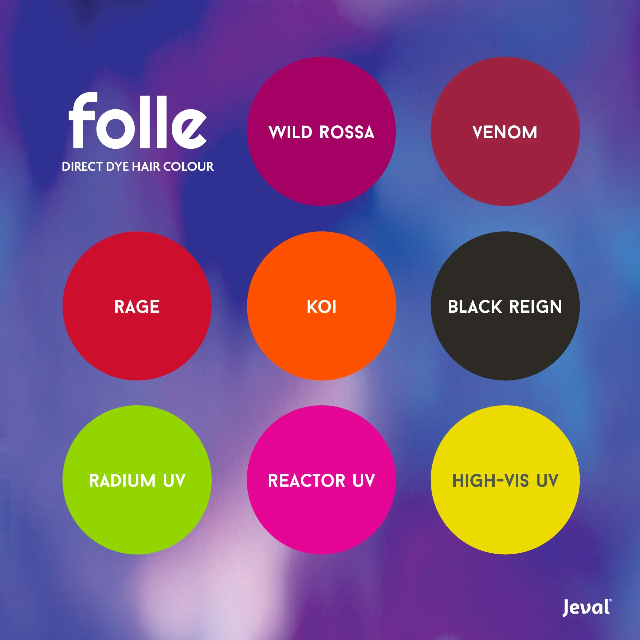 Jeval folle Rage Hair Colour 170ml
