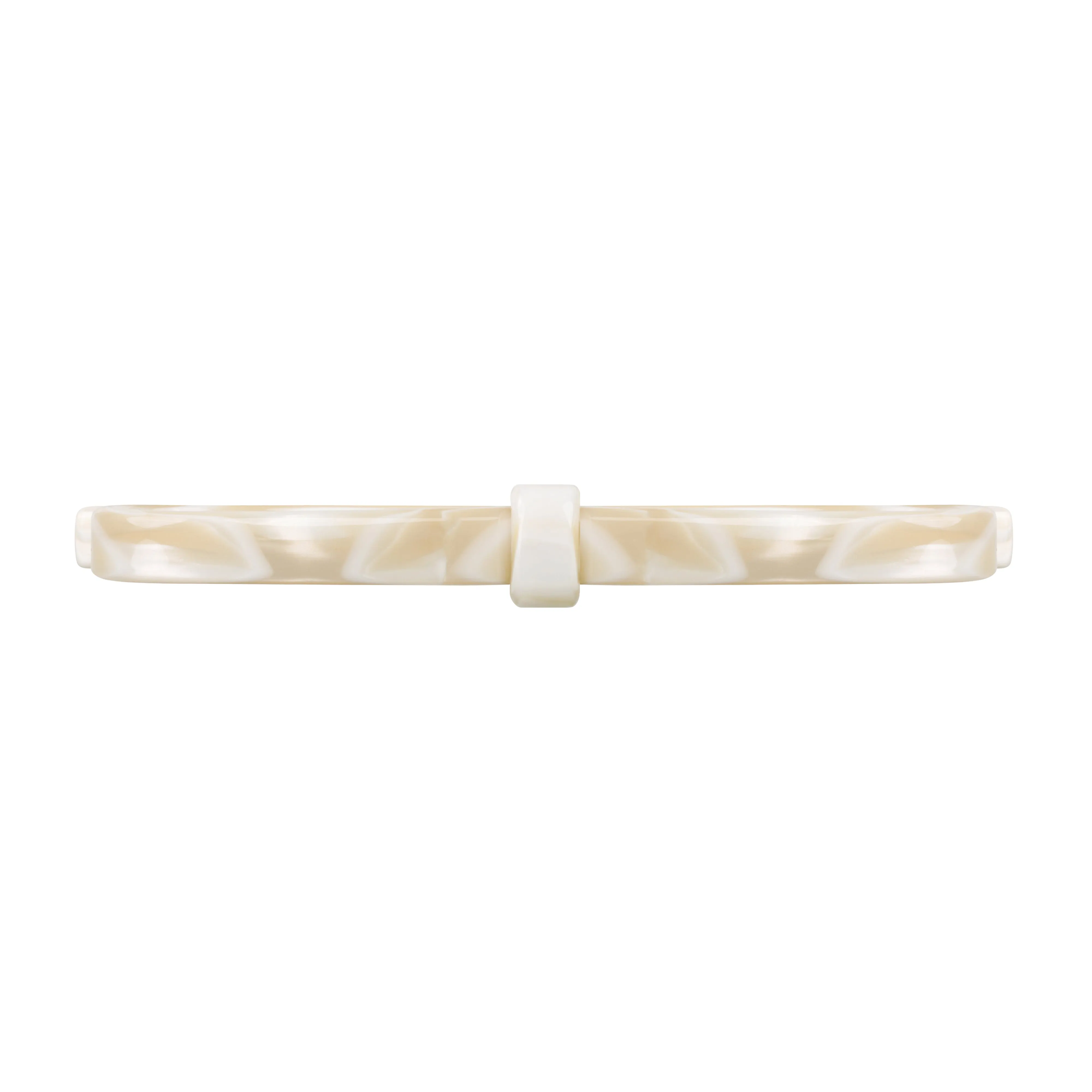 Joan White Alba Hair Clip