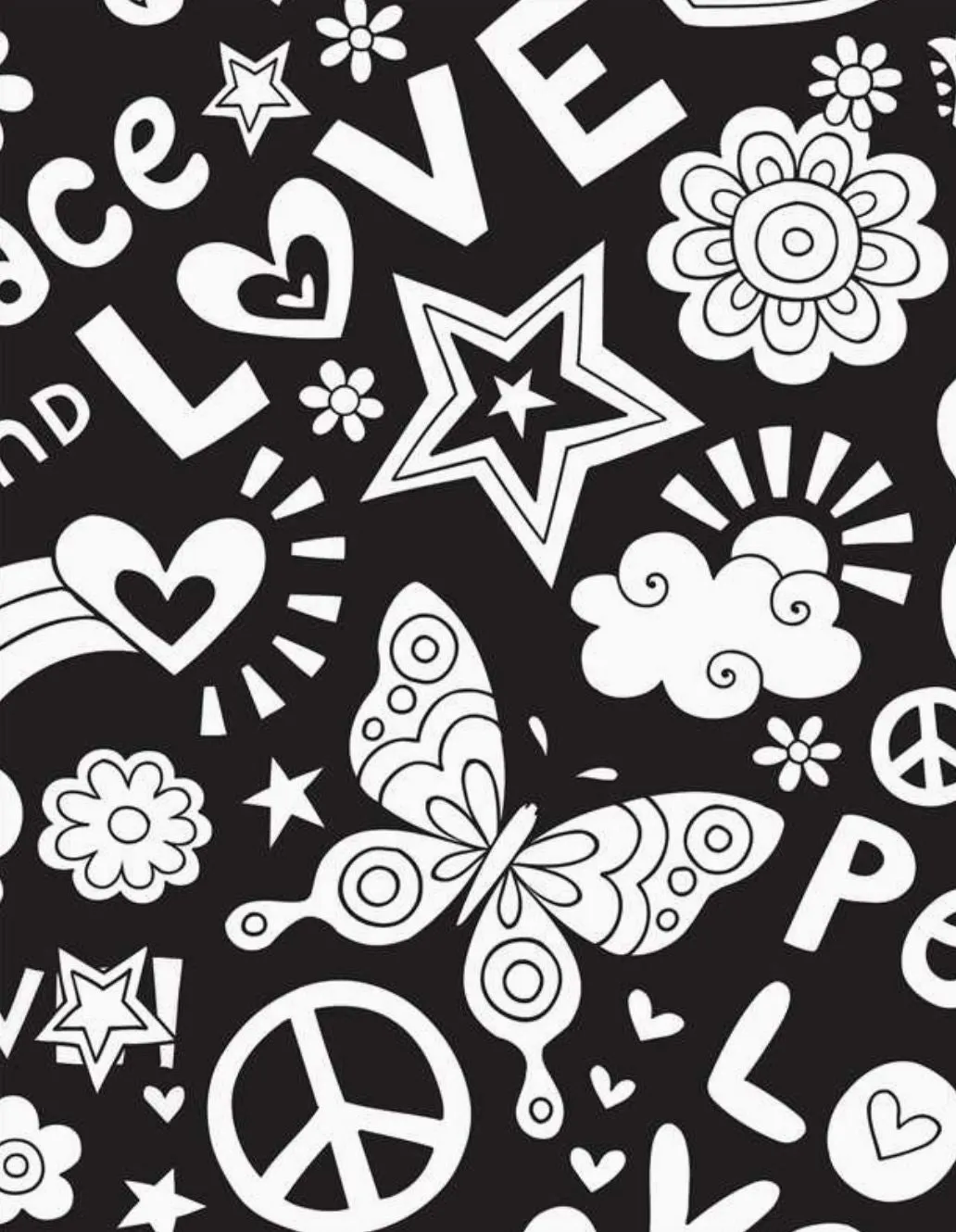 Kaleidoscope Coloring Book: Neon Edition