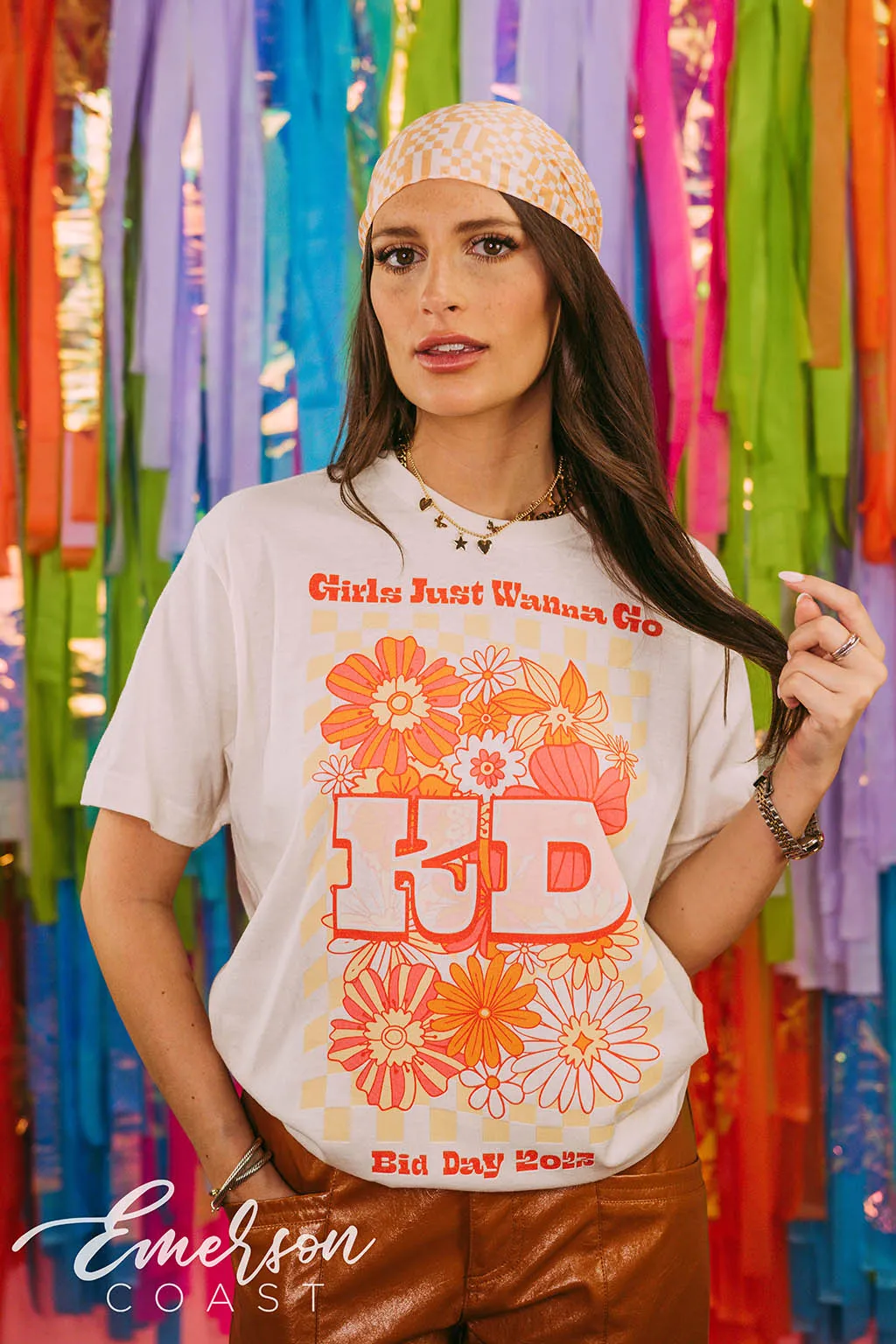 Kappa Delta Girls Just Wanna Go Bid Day Tee