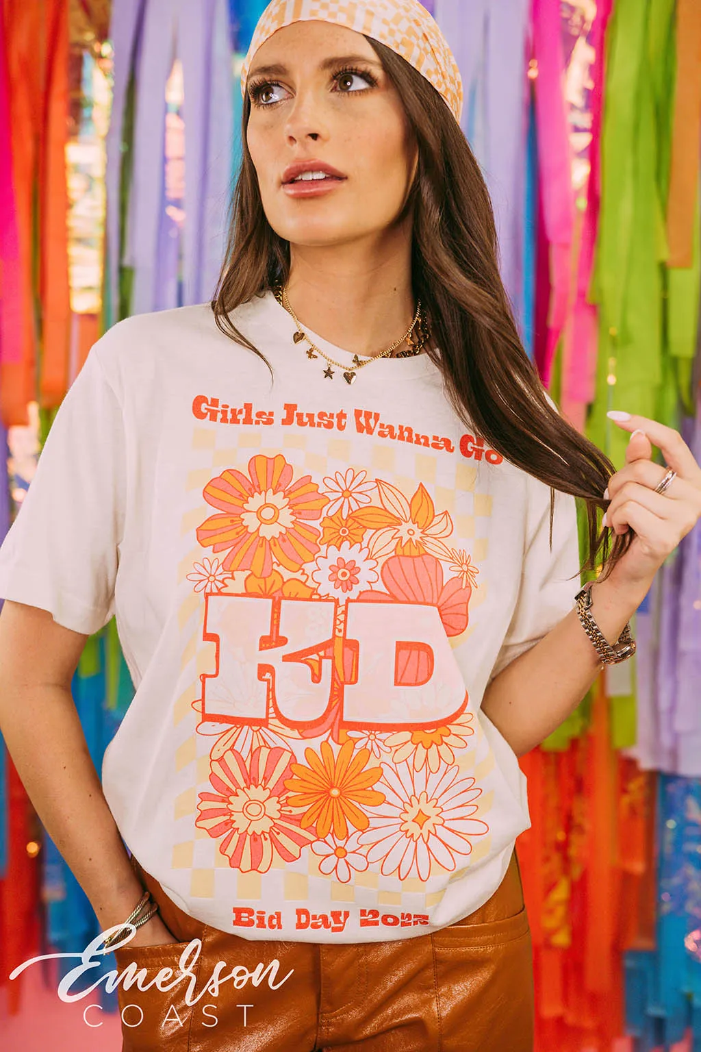 Kappa Delta Girls Just Wanna Go Bid Day Tee