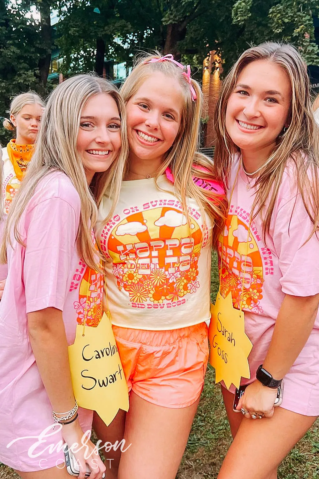 Kappa Delta Walking on Sunshine Bid Day Tee