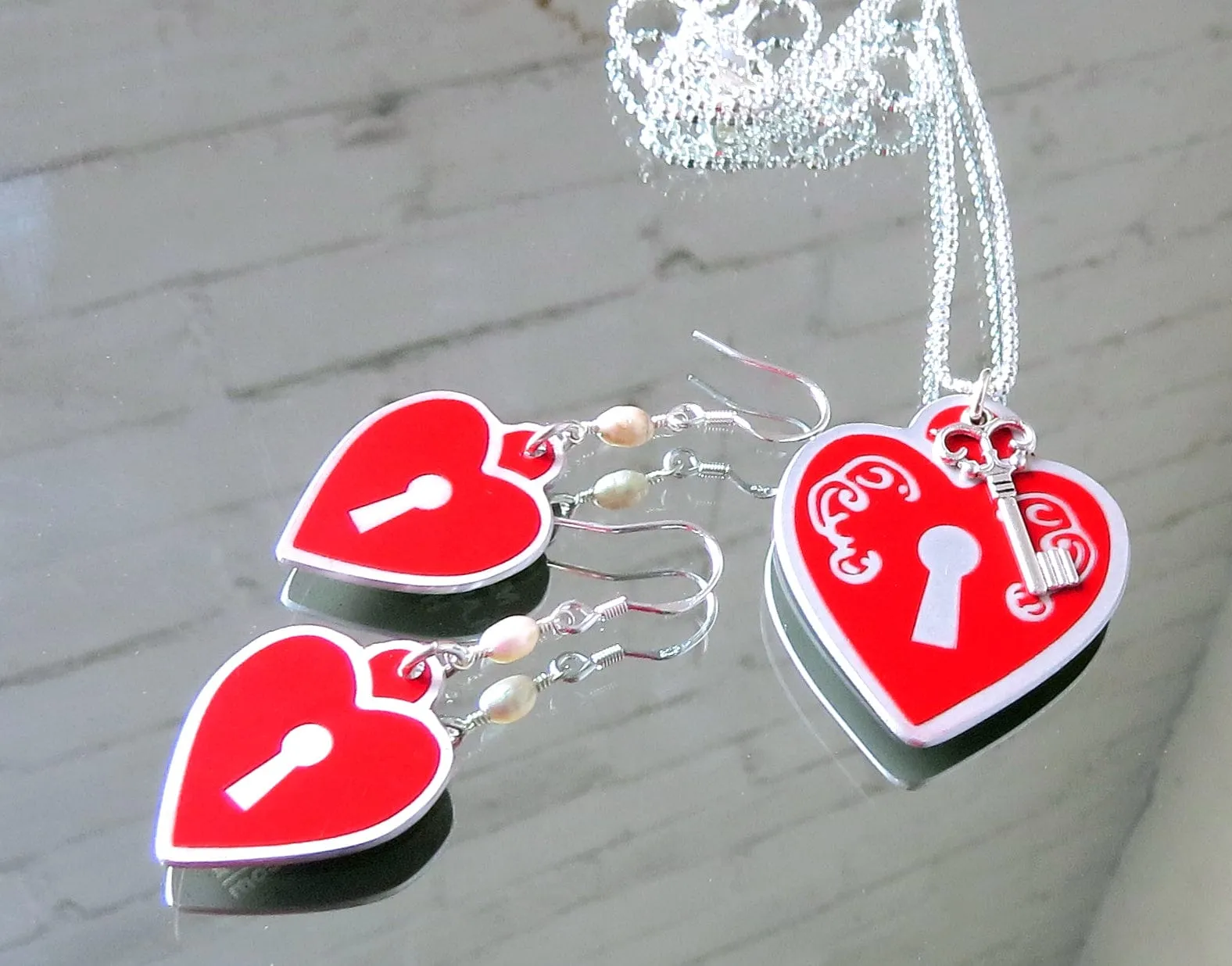 Lamborghini Huracan Key to My Heart Earrings
