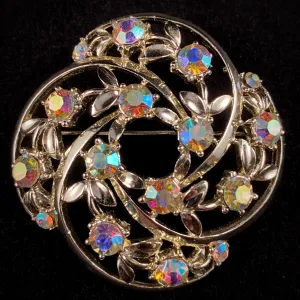 Late 50s/ Early 60s Star Rhinestone Brooch