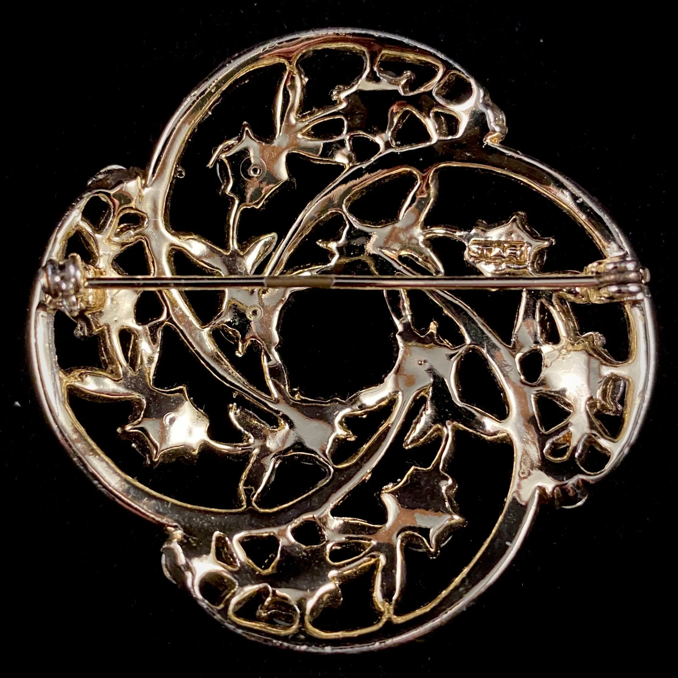 Late 50s/ Early 60s Star Rhinestone Brooch