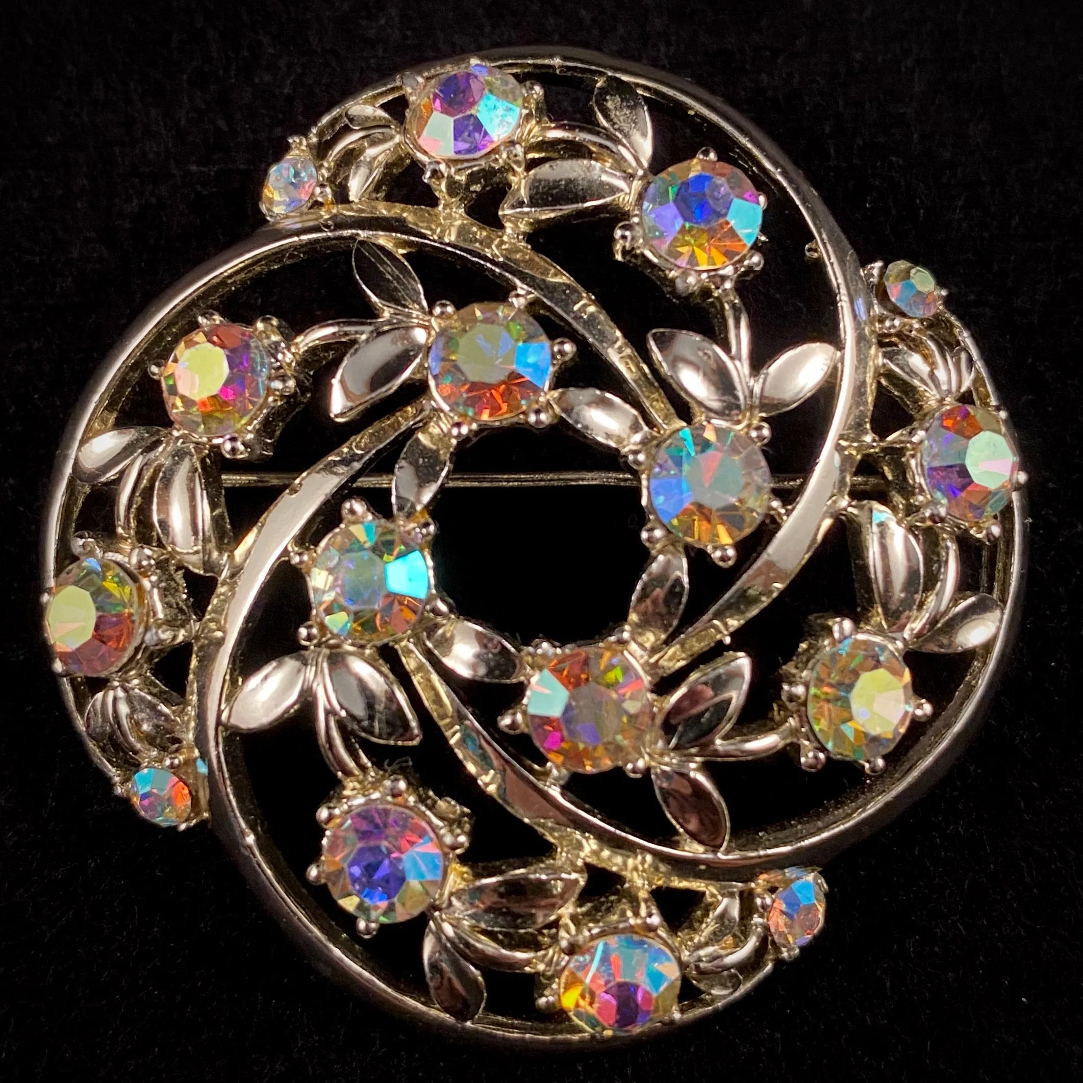 Late 50s/ Early 60s Star Rhinestone Brooch