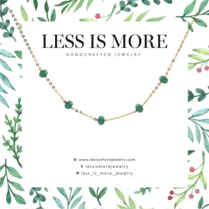 Less is More Gold Unity Necklace