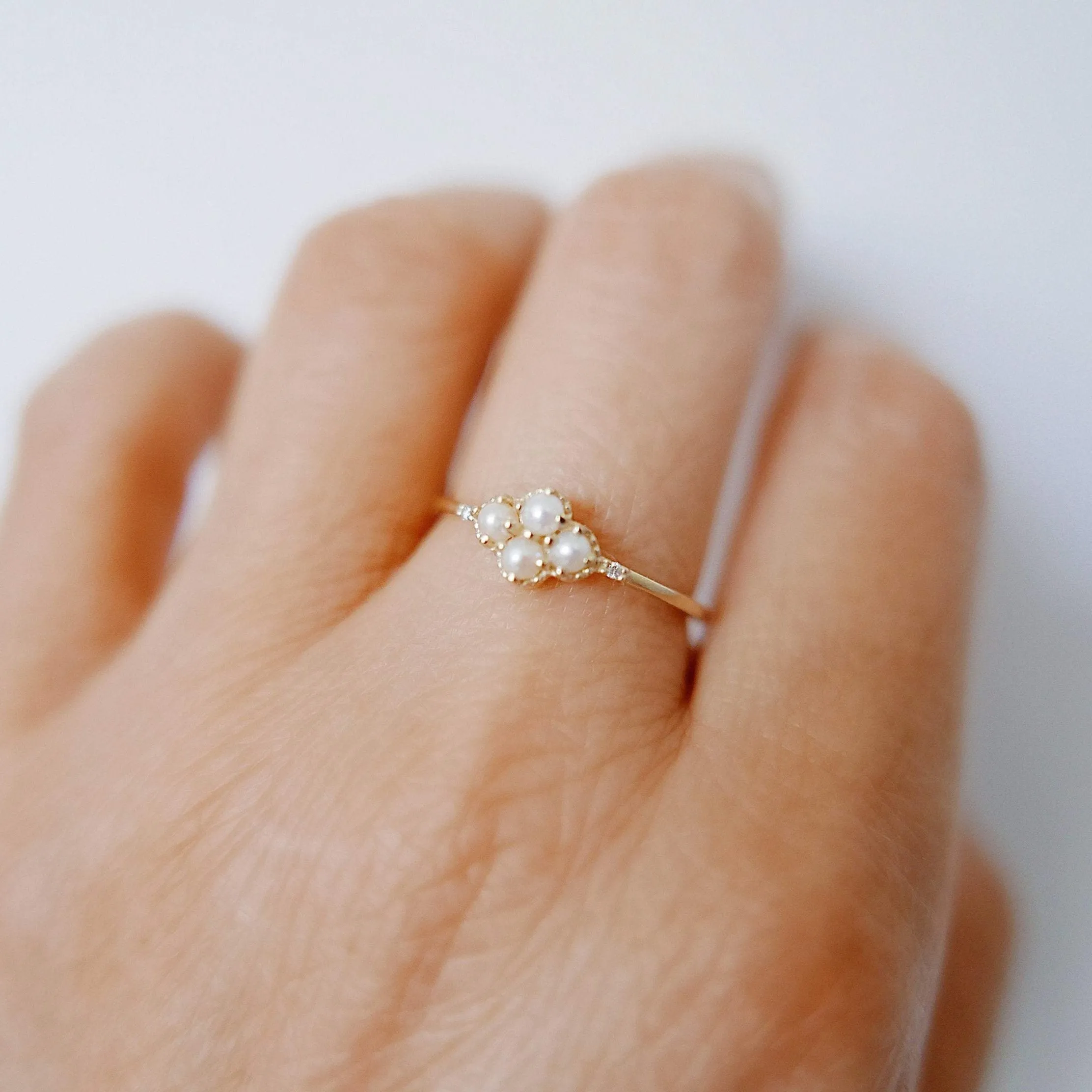 Lil Miss Lady Pearl Ring