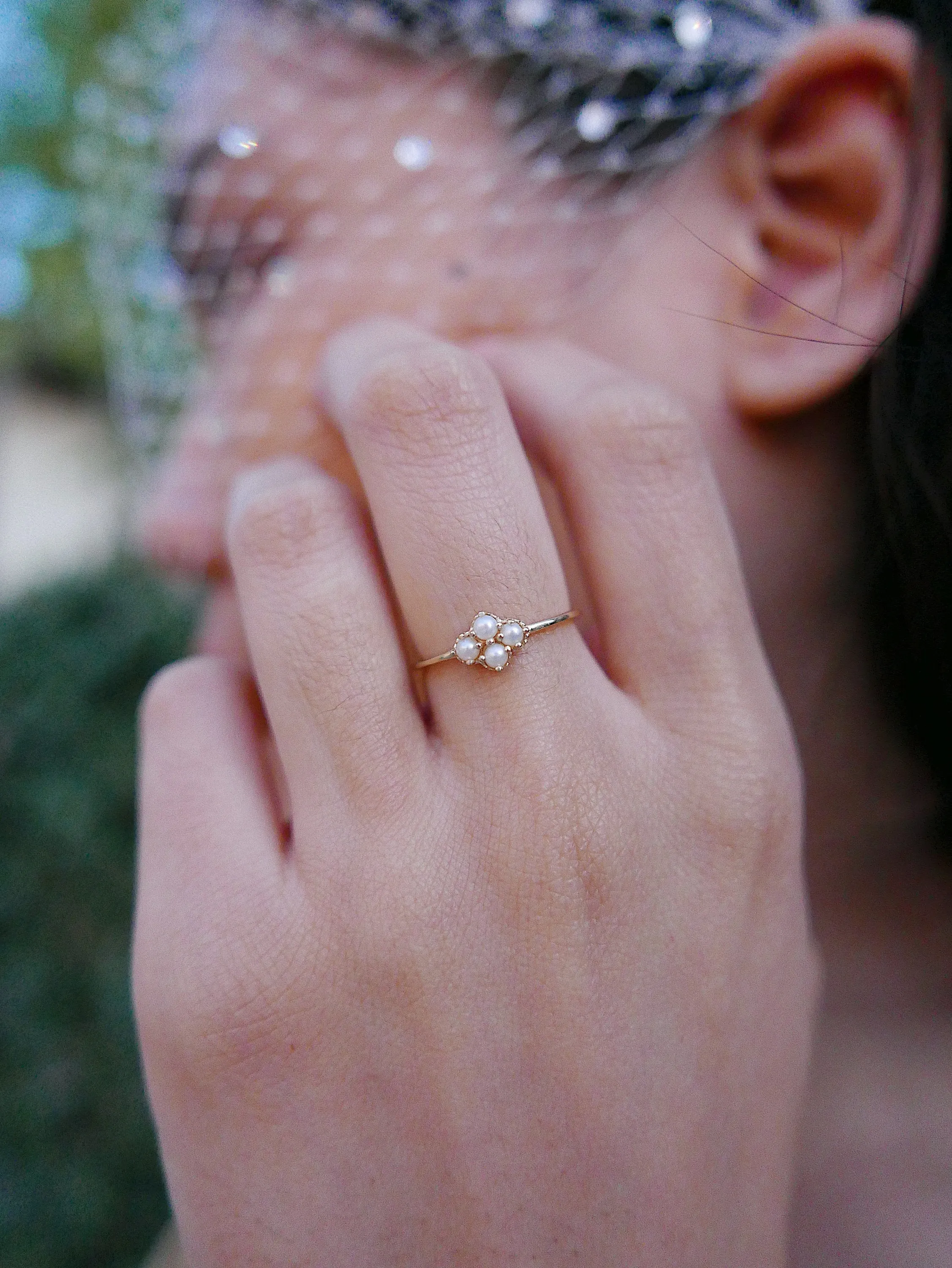 Lil Miss Lady Pearl Ring