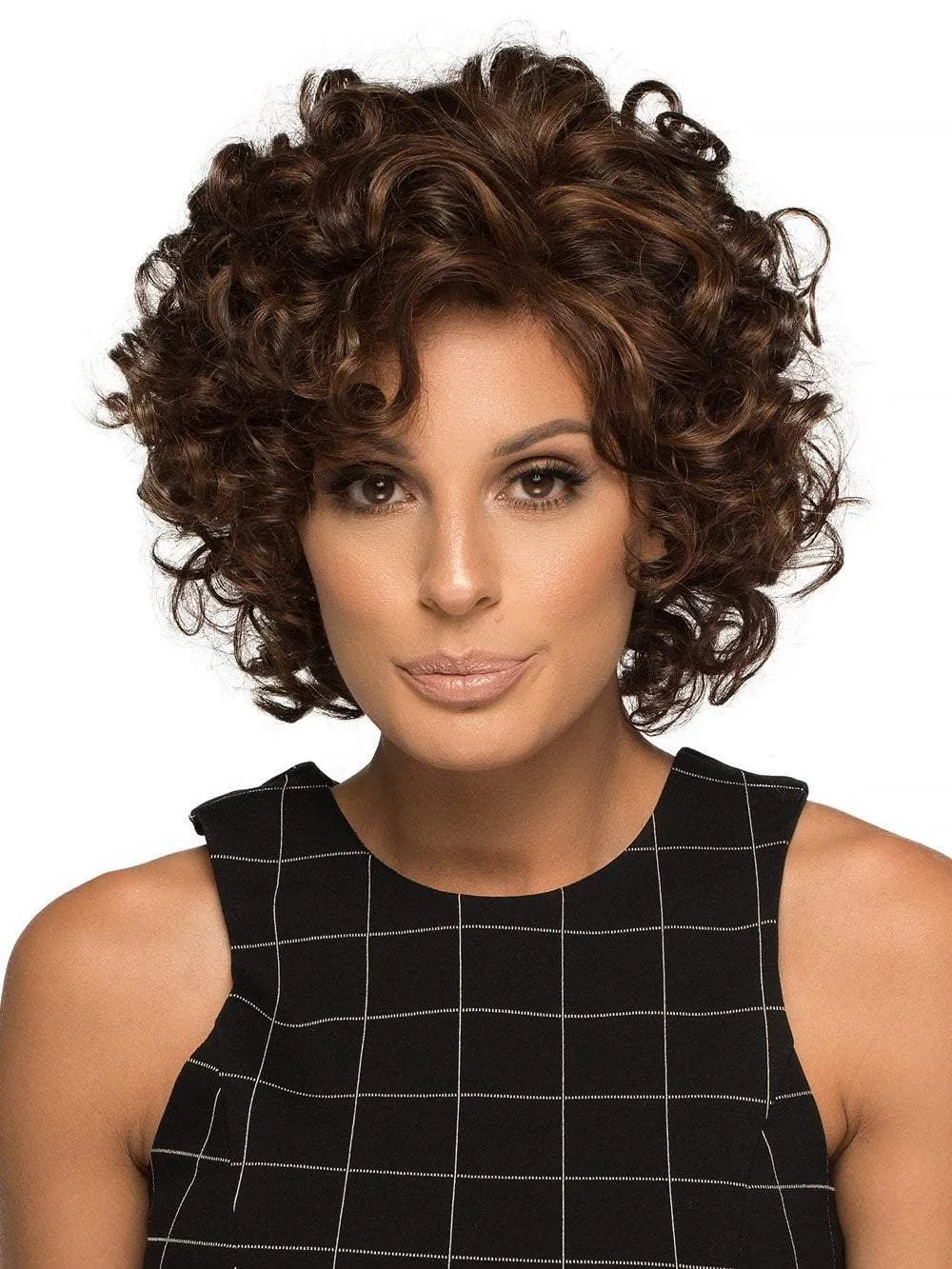 Macey by Envy | Curly Human Hair Blend Wig | CLOSEOUT