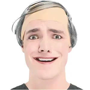 Mens Grey Comb Over Wig
