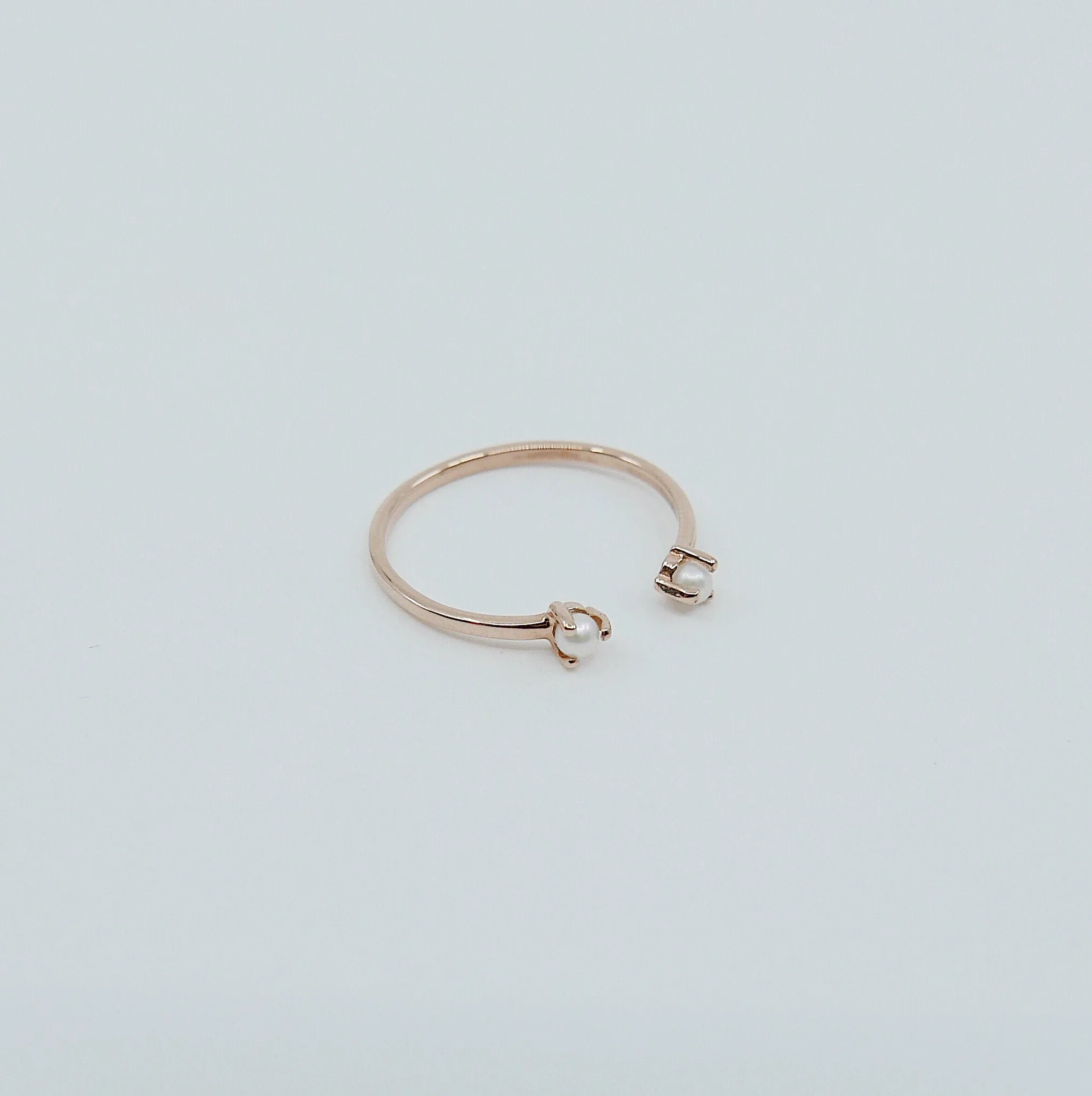 Mini Pearl Cuff Ring