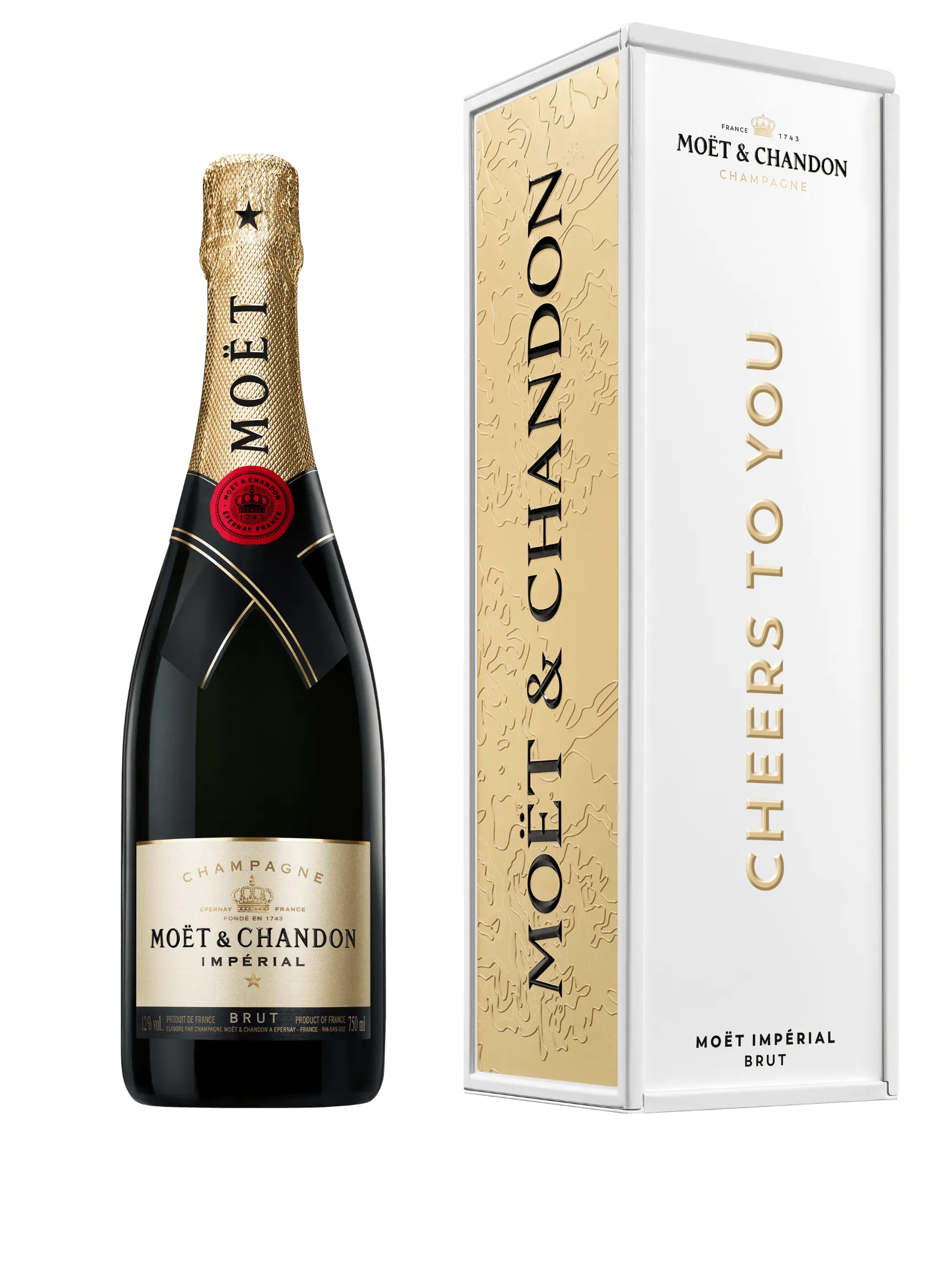 Moet Chandon Brut Cheers To You 750ml