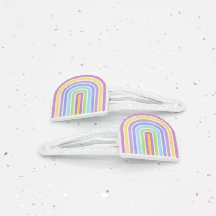 Mon Coco Rainbow Hair Clips