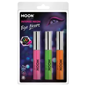 Moon Glow Intense Neon Uv Eye Liner, Pink, Green, Orange
