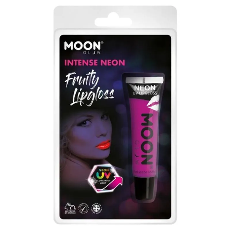 Moon Glow Intense Neon Uv Fruity Lipgloss, Purple