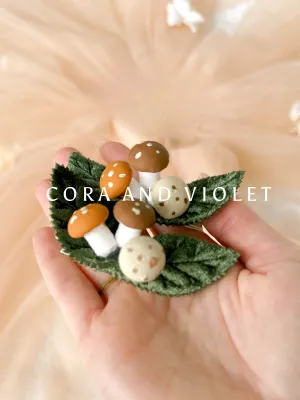 Mushroom hair clips EXPRESS