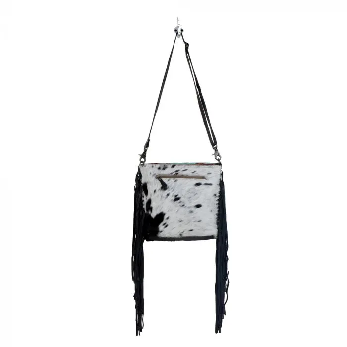 Myra Bag Aqua Hand-Tooled Bag