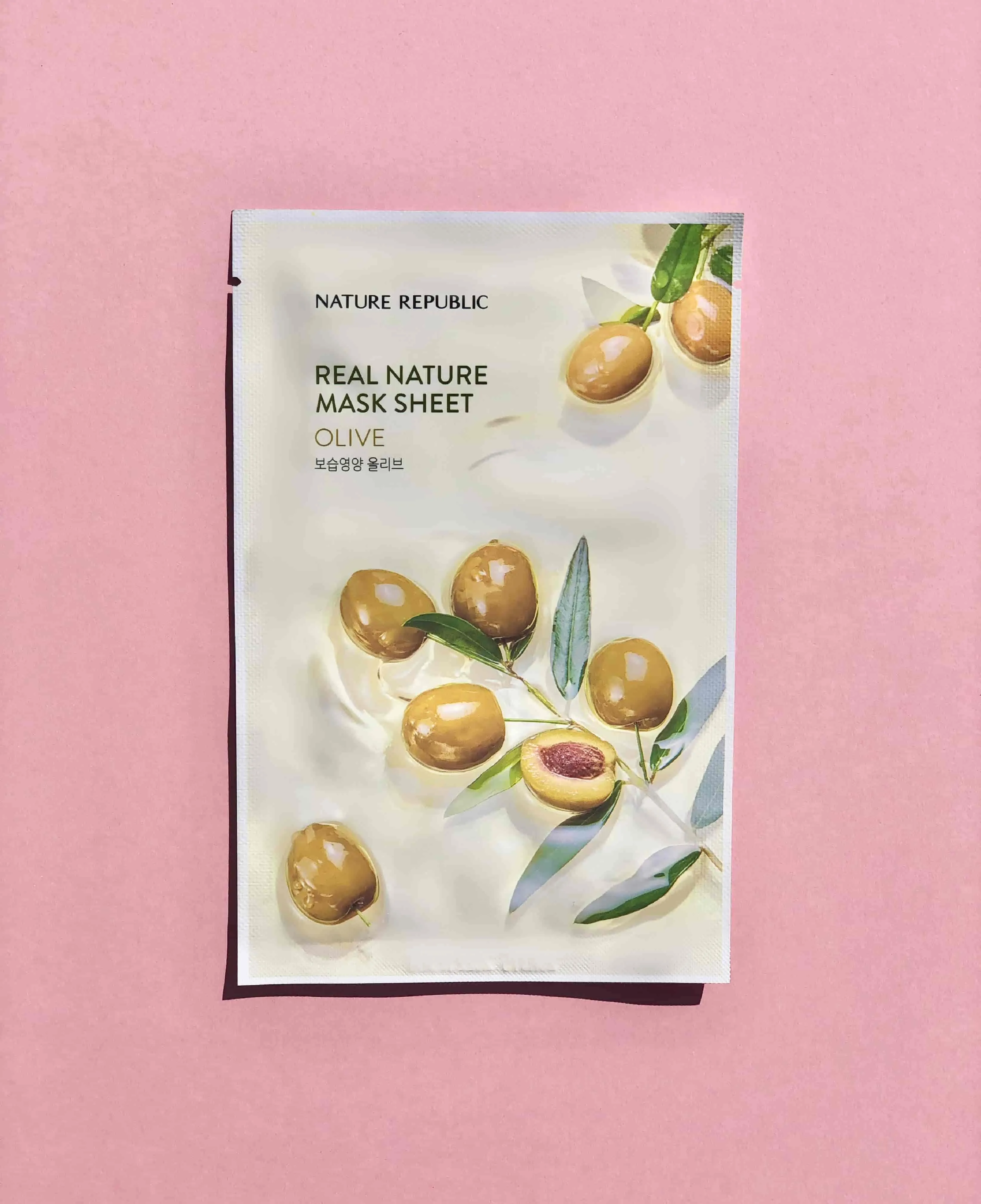 NATURE REPUBLIC Real Nature Mask Sheet Olive