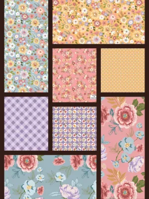 Nature Sings NS24124 5" Squares