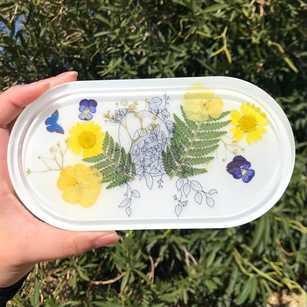 Nature Speaks ♡ Sweet Yellow Tray ♡