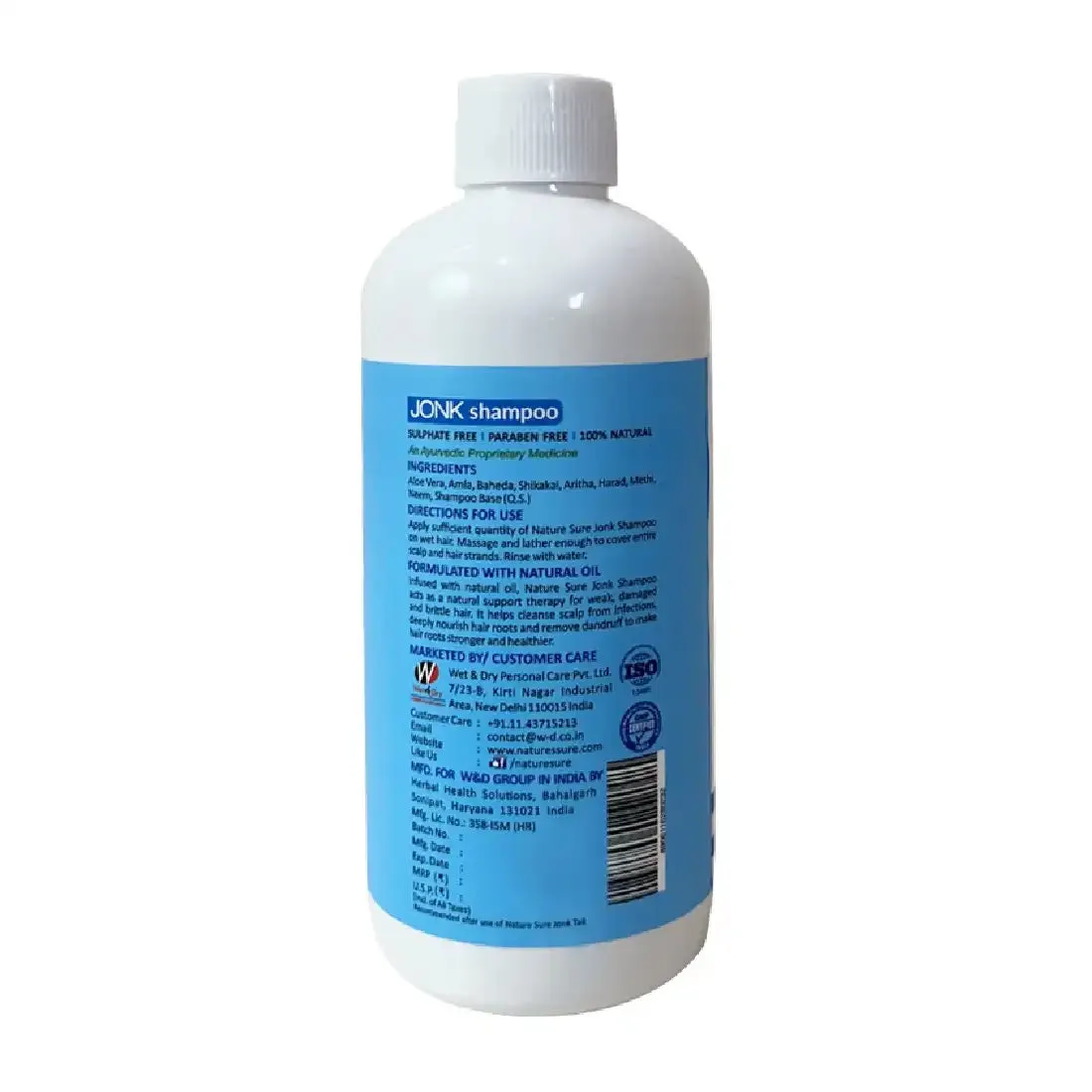Nature Sure Combo - Jonk Tail 150ml and Jonk Shampoo 300ml - 1 Each
