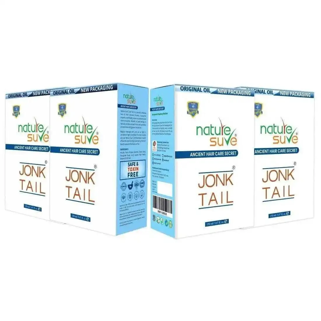 Nature Sure Jonk Tail Hair Oil for Men and Women - 150 ml