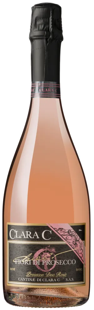 NV Clara C. Fiori di Prosecco Rose, D.O.C. BRUT MILLESIMATO, Italy