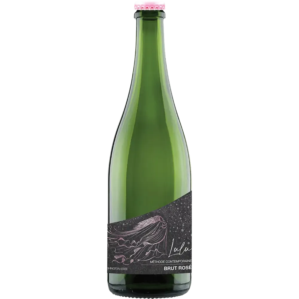 NV LuLu Ancient Lakes Sparkling Brut Rosé, Wahluke Slope, Columbia Valley, Washington