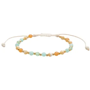 Oahu 4mm Metal Accent Healing Bracelet