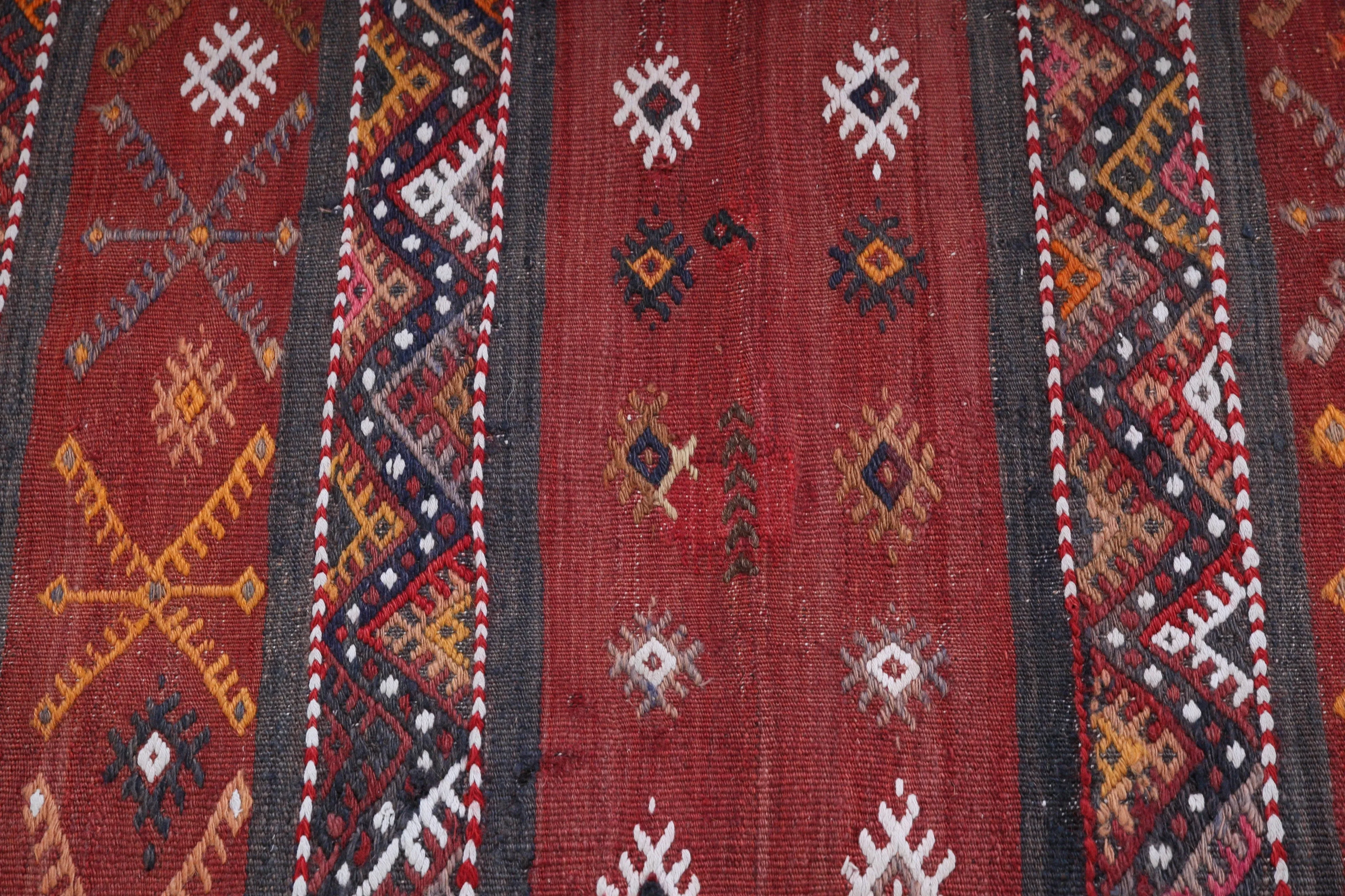 Old Anatolian kilim runner
