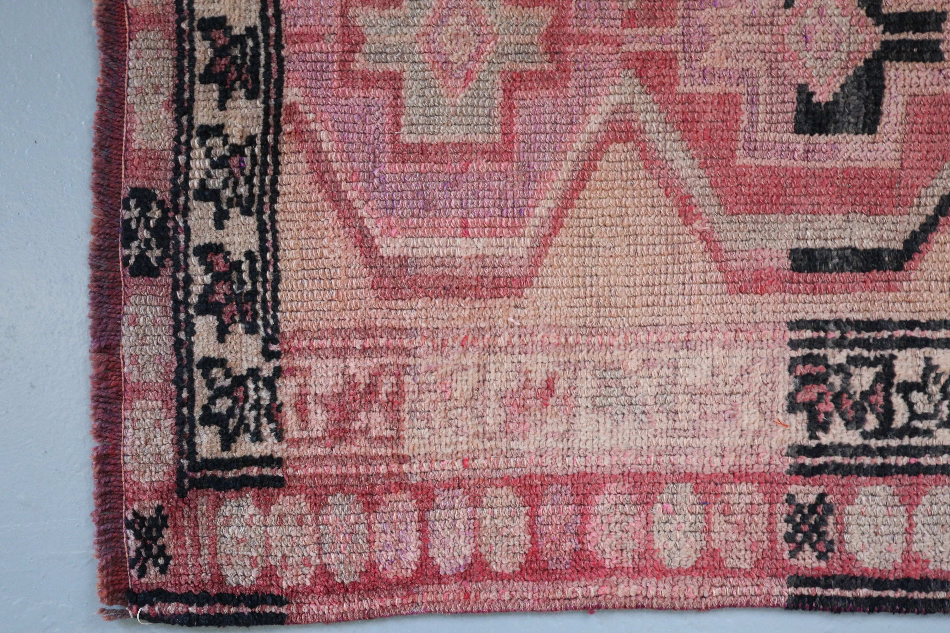 Old Kurdish Herki runner rug