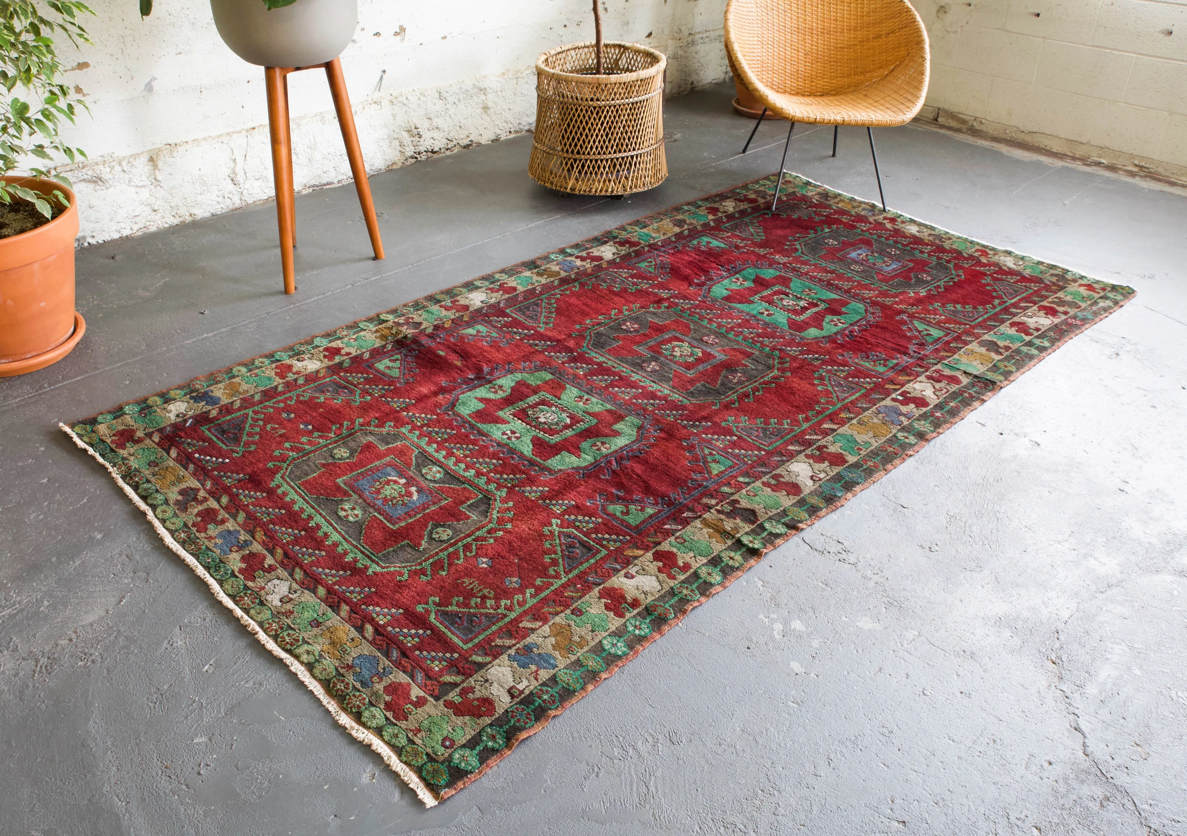 Old Turkish Anatolian  Rug