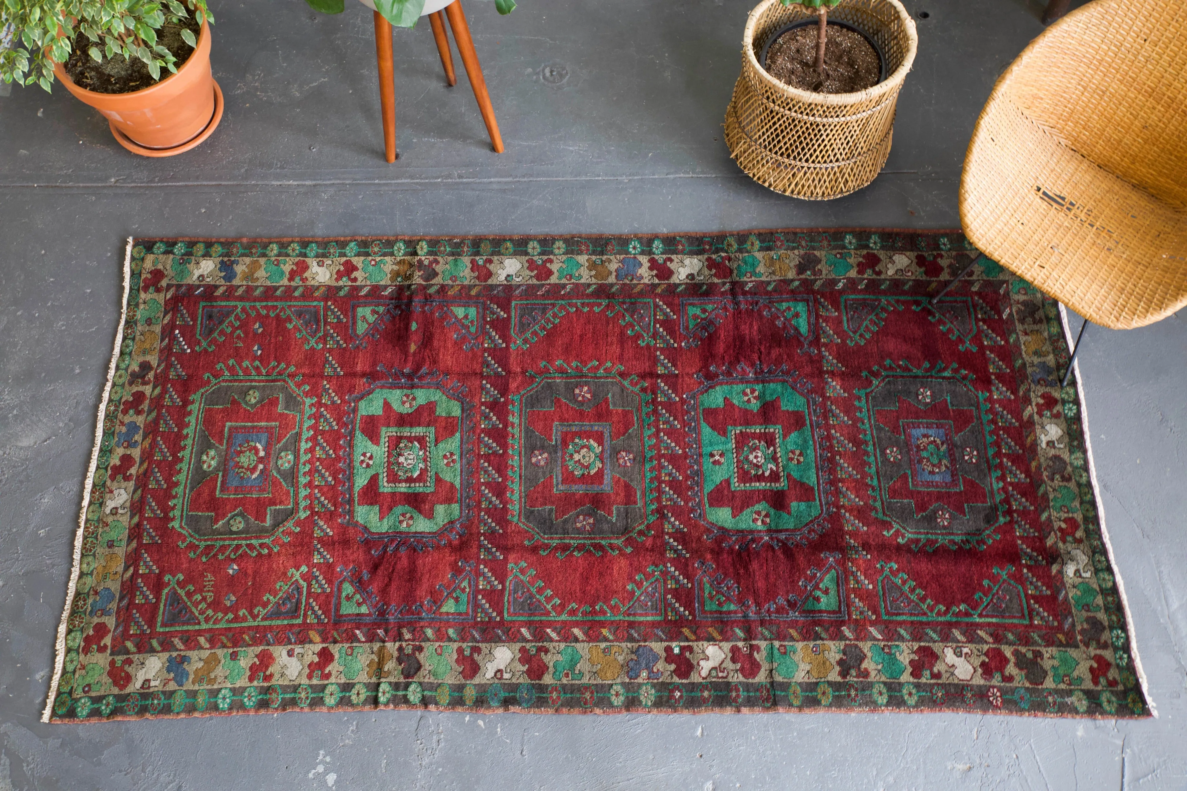 Old Turkish Anatolian  Rug