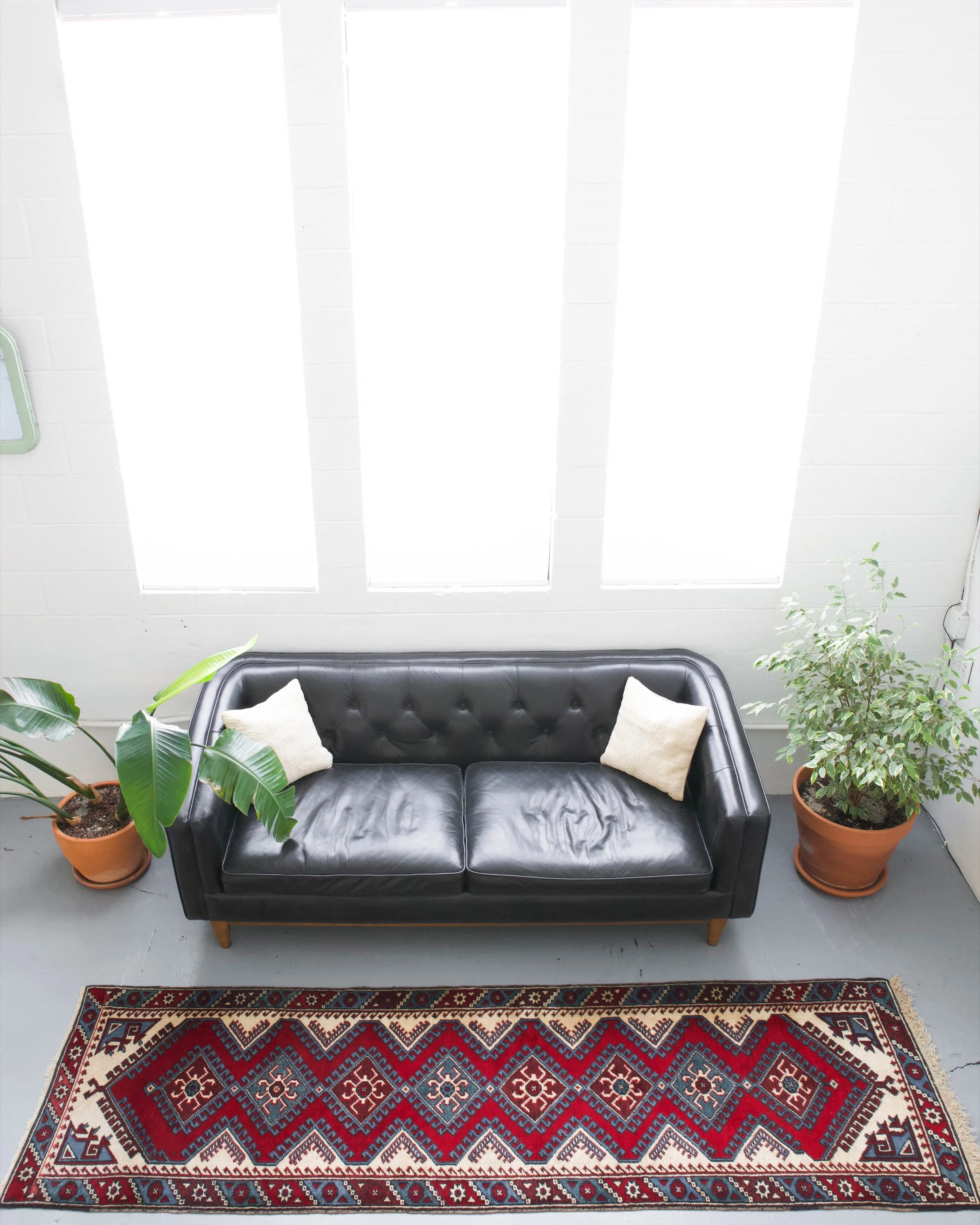 Old Turkish Dosemealti Runner Rug