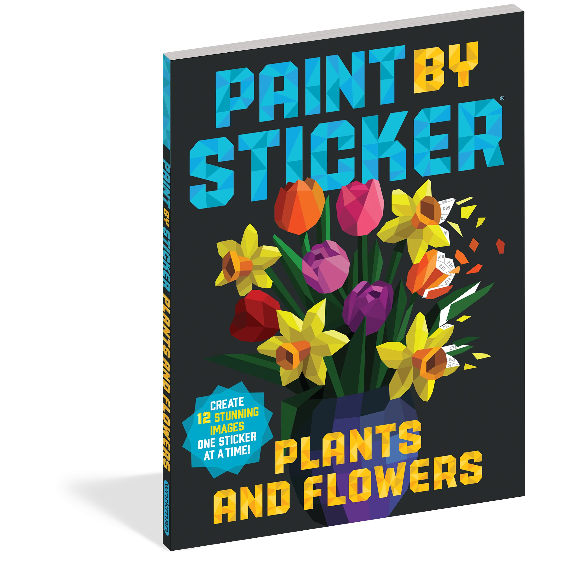 Paint by Sticker: Plants and Flowers (Paperback Book)