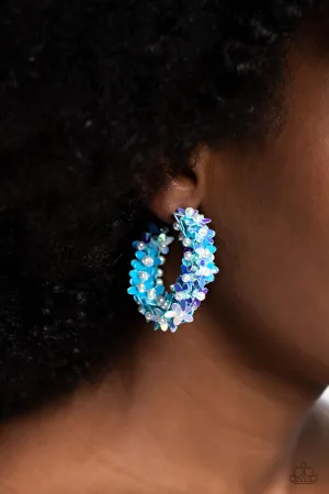 Paparazzi Fairy Fantasia - Blue Earrings